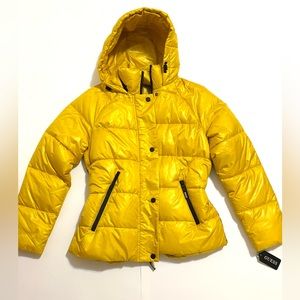 Yellow Guess Puffer